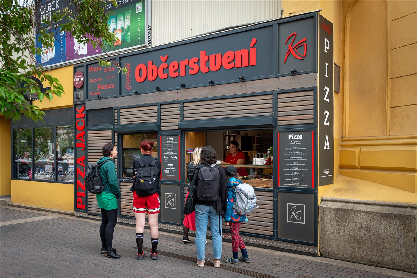 Pobočka Pizza Jack Lannova třída